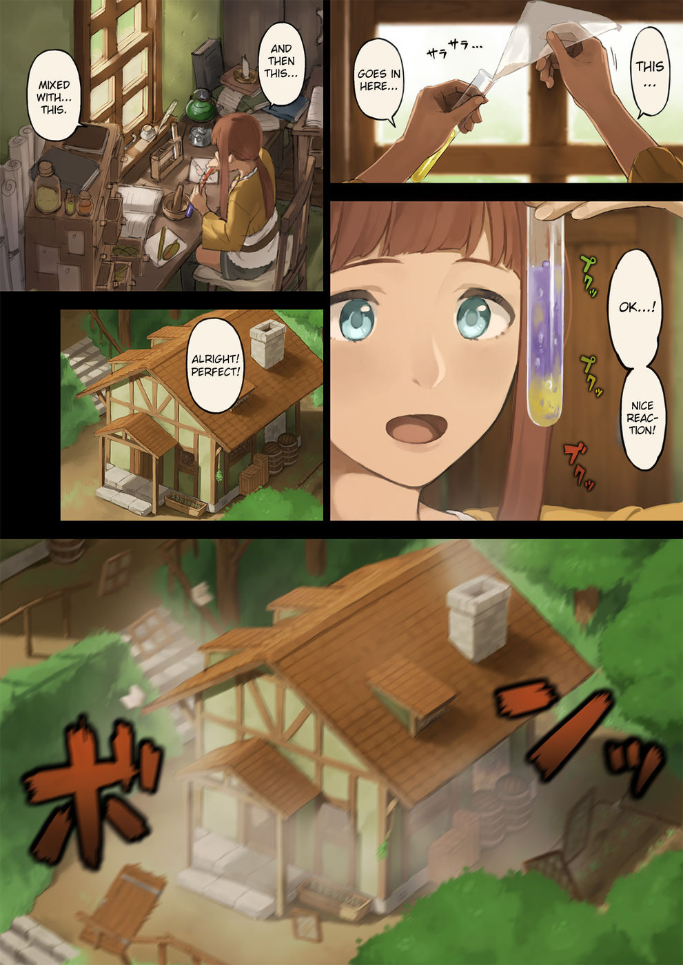 Hentai Manga Comic-I Ran into Bandits in the Forest and Was Captured-Read-2